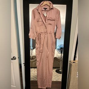 utility satin jumpsuit